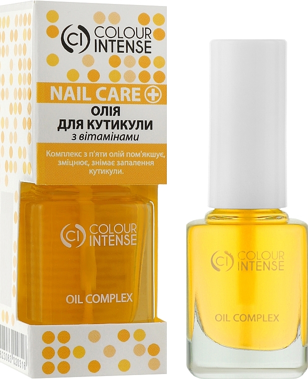 Nail & Cuticle Vitamin Oil - Colour Intense Nail Care Oil Complex — photo N1