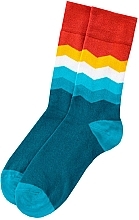 Fragrances, Perfumes, Cosmetics Men Socks "MSL-016", blue - Giulia