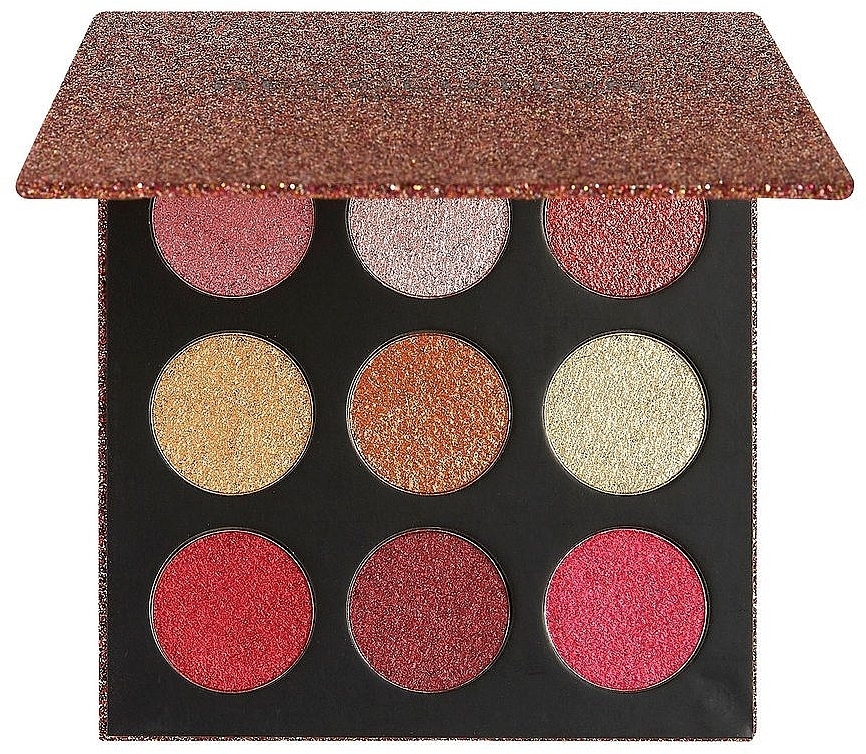 Eyeshadow Palette - Makeup Revolution Euphoric Foil Eyeshadow Palette — photo N1