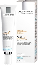 Complex Anti-Aging Facial Treatment for Dry Skin - La Roche-Posay Redermic C Anti-Wrinkle Firming Moisturizing Filler — photo N2