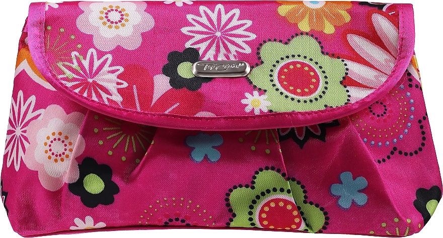 Makeup Bag "Flower" 92671, pink - Top Choice — photo N6