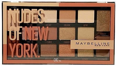 Eyeshadow Palette - Maybelline Nudes of New York Eye Palette — photo N2