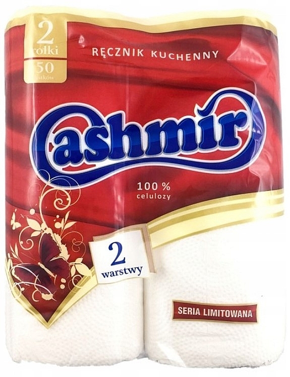 2-Layer Paper Towels, 50 pieces, 2 pieces - Cashmir — photo N1