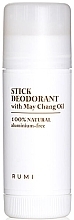 Lemon Deodorant Stick - Rumi Stick Deodorant with May Chang Oil — photo N1