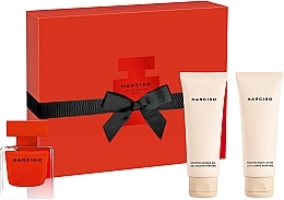 Fragrances, Perfumes, Cosmetics Narciso Rodriguez Narciso Rouge - Set (edp/50ml + b/lot/75ml + sh/gel/75ml)