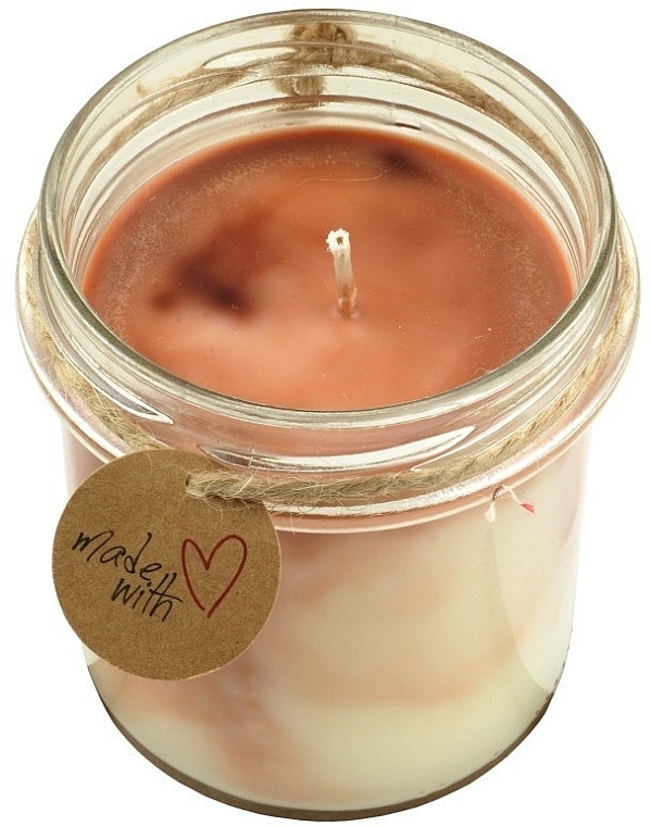 Scented Marble Candle "Coffee" - Miabox Candle — photo N2