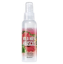 Body Lotion-Spray "Hibiscus" - Avon Naturals Hula Hula Hibiscus Body Spray — photo N1