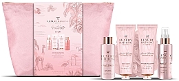 Set, 6 products - Grace Cole The Luxury Bathing Sweet Vanilla & Almont Glaze Set — photo N1