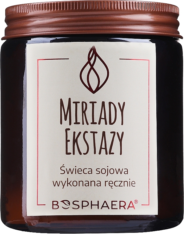 Myriads Of Ecstasy Scented Soy Candle - Bosphaera — photo N1