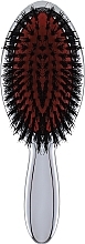 Chrome Hair Brush - Janeke Porcupine Pure Boar Brush Enorme — photo N1