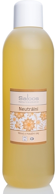 Massage Body Oil - Saloos Neutral Massage Oil — photo N3