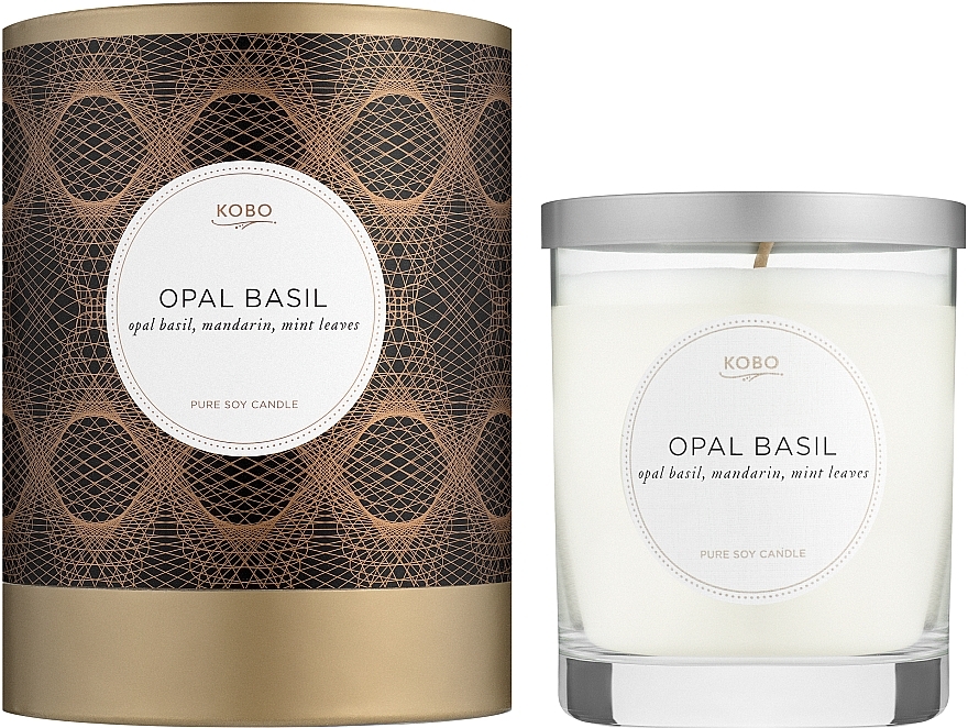 Kobo Opal Basil - Scented Candle — photo N2