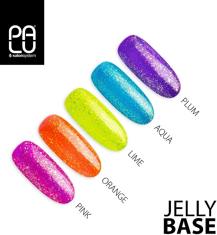 Gel Polish Base Coat - Palu Jelly Base Gel UV/Led — photo N2