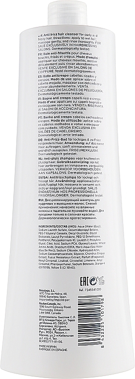 Curly Hair Shampoo - Revlon Eksperience Wave Remedy Anti Frizz Hair Cleanser — photo N4