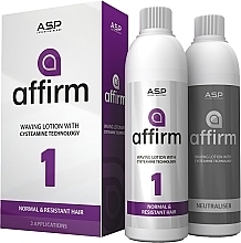 Fragrances, Perfumes, Cosmetics Cesteamine Perm for Normal & Coarse Hair - ASP Affirm Perm with Cysteamine Technology 1 (lot/2x210ml)