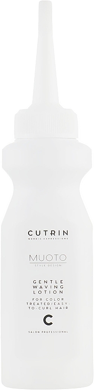 Perm Lotion for Colored Hair - Cutrin Muoto Gentle Waving Lotion C — photo N1