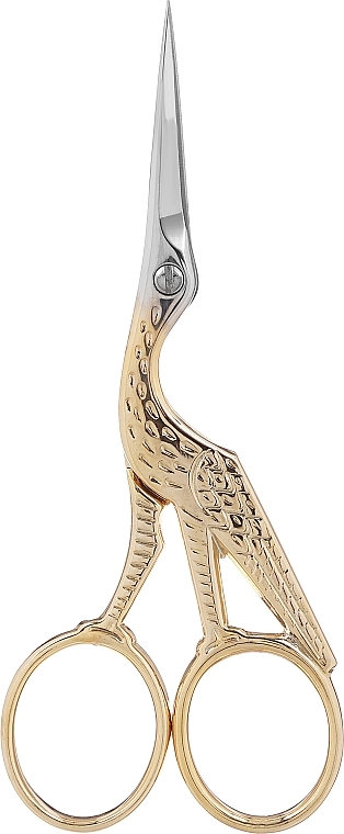 Handmade Brow Scissors, Stork - Nippes Solingen — photo N1