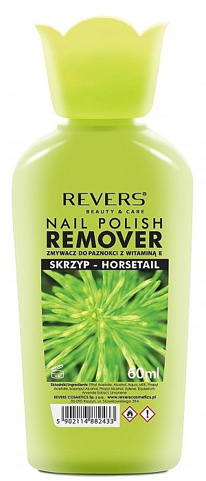 Acetone-Free Nail Polish Remover with Horsetail - Revers Remover — photo N1