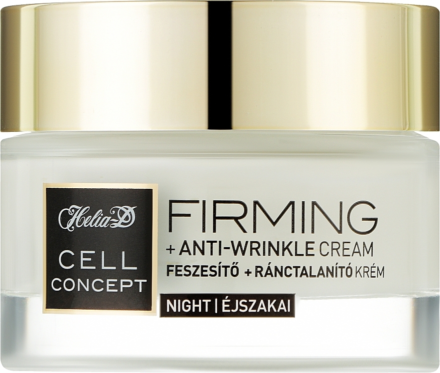 Anti-Wrinkle Night Face Cream, 45+ - Helia-D Cell Concept Cream — photo N3