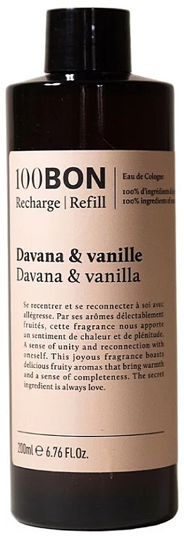 100BON Davana & Vanille - Cologne (refill) — photo N1