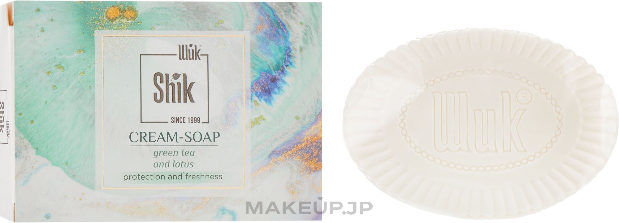 Green Tea & Lotus Soap with Bio-Additives - "Shik" — photo 100 g