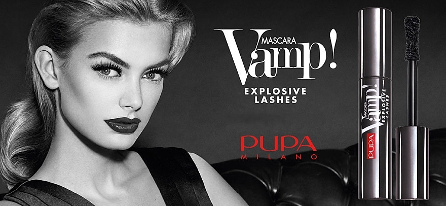 Lash Mascara - Pupa Mascara Vamp! Explosive Lashes — photo N2