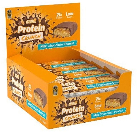 Protein Bar - Applied Nutrition Crunch Bar Milk Chocolate Peanut — photo N1
