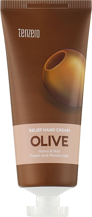 Olive Extract Relief Hand Cream - Tenzero Relief Hand Cream Olive — photo N1