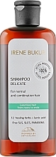 Fragrances, Perfumes, Cosmetics Delicate Shampoo with 12 Healing Herbs - Irene Bukur