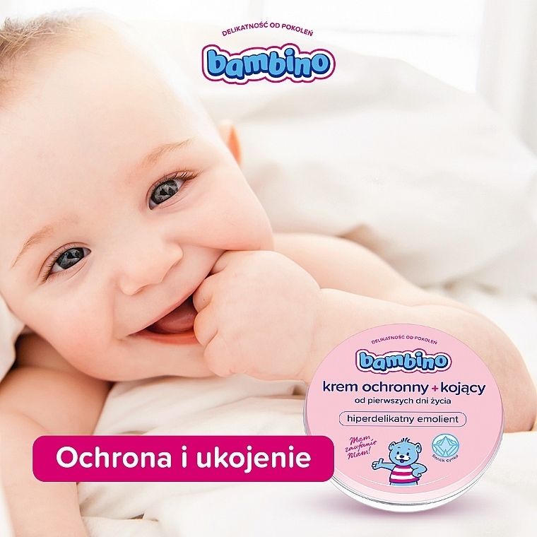 Baby Cream "Protective with Zinc Oxide" - Bambino Protective Cream — photo N6