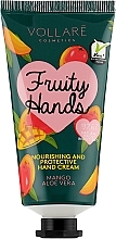 Mango & Aloe Hand Cream - Vollare Vegan Fruity Hands Hand Cream — photo N1