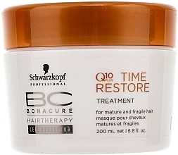 Hair Mask Q10 - Schwarzkopf Professional BC Bonacure Time Restore Q10 Plus Treatment  — photo N1