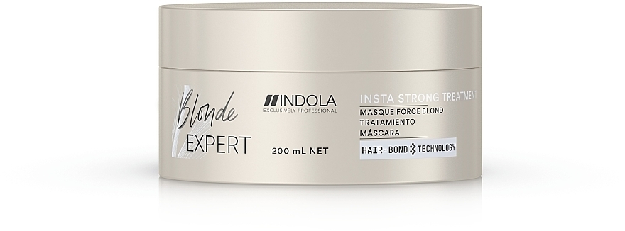 Strengthening Cold Blonde Mask - Indola Blonde Expert Insta Strong Treatment — photo N3