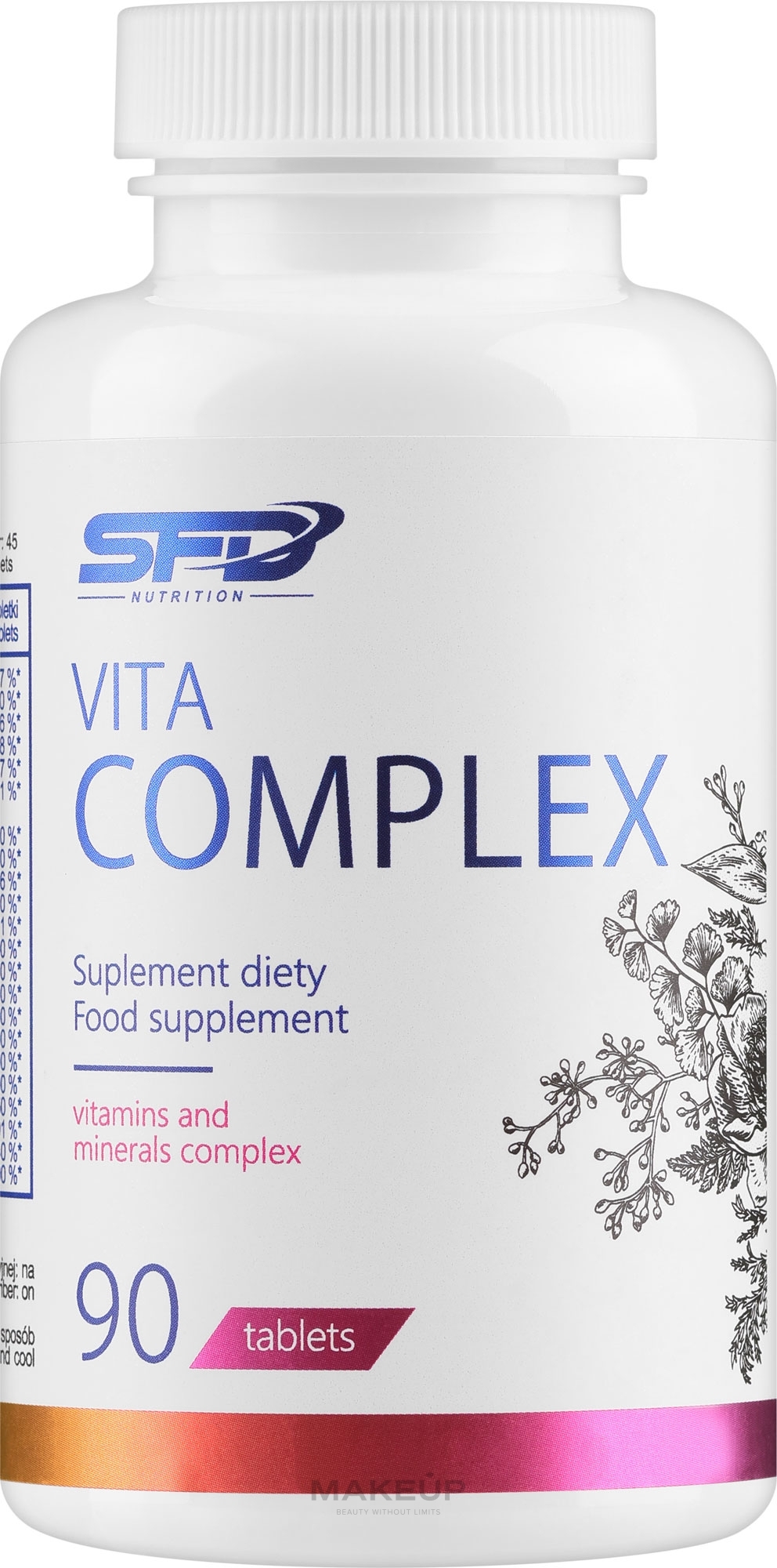 Vita-Komplex Dietary Supplement - SFD Nutrition Vita-Komplex — photo 90 szt.