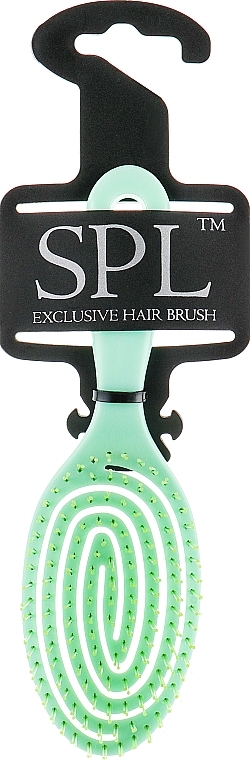 Massage Hair Brush, 2324, green - SPL Hair Brush — photo N1