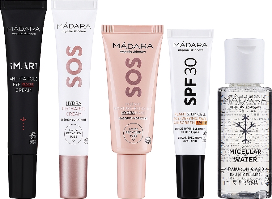 Wherever Travel Set, 5 products - Madara Cosmetics Fab Skin Jet Set — photo N2
