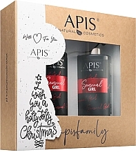 Fragrances, Perfumes, Cosmetics Set - APIS Professional Sensual Girl Gift Set (sh/gel/300ml+b/lot/300ml)