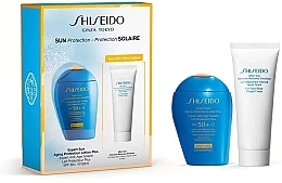 Fragrances, Perfumes, Cosmetics Set - Shiseido Sun Protection SPF50+ (lot/100ml + emul/75ml)