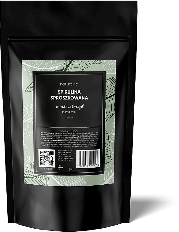 Spirulina Powder - E-naturalne — photo N1