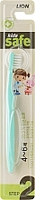 Fragrances, Perfumes, Cosmetics Kids Nano-silver Toothbrush (4-6 y.o), turquoise - CJ Lion Kids Safe