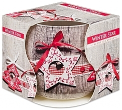 Fragrances, Perfumes, Cosmetics Scented Candle in Glass 'Winter Star' - Bispol Scented Candle