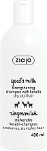 Fragrances, Perfumes, Cosmetics Keratin Shampoo - Ziaja Goats Milk