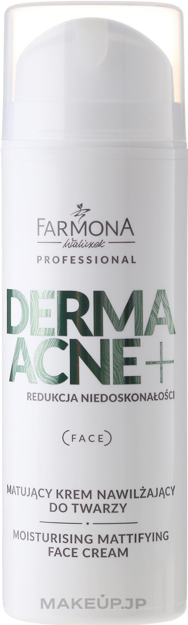 AHA Acids Mattifying Face Cream - Farmona Dermaacne+ Moisturising Mattifying Face Cream — photo 150 ml
