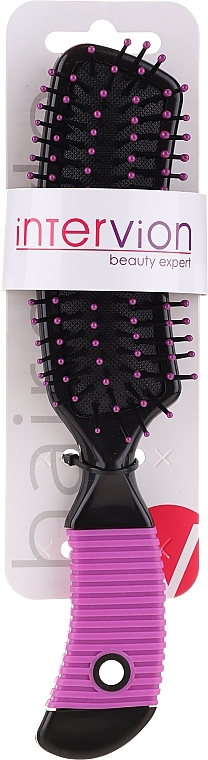 Hair Brush, 499722, Violet - Inter-Vion — photo N1