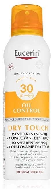 Transparent Suncscreen Spray - Eucerin Sun Protection — photo N1