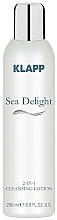 Fragrances, Perfumes, Cosmetics Cleansing Lotion "Sea Delight" - Klapp Sea Delight 2-In-1 Cleansing Lotion