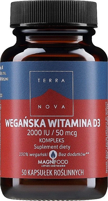 Dietary Supplement - Terranova Vitamin D3 2000 — photo N1