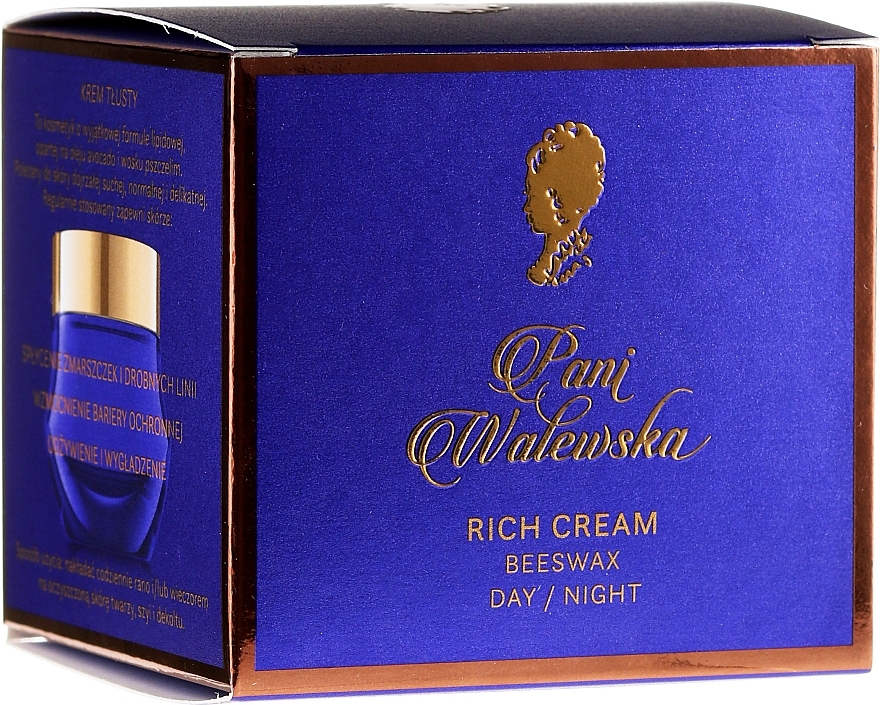 Nourihsing Regenerating and Smoothing Cream - Pani Walewska Classic Rich Day and Night Cream — photo N2