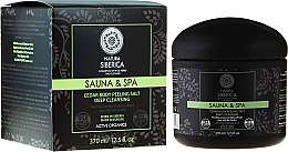 Fragrances, Perfumes, Cosmetics Cedar Body Salt Peeling "Detox" - Natura Siberica Sauna&SPA