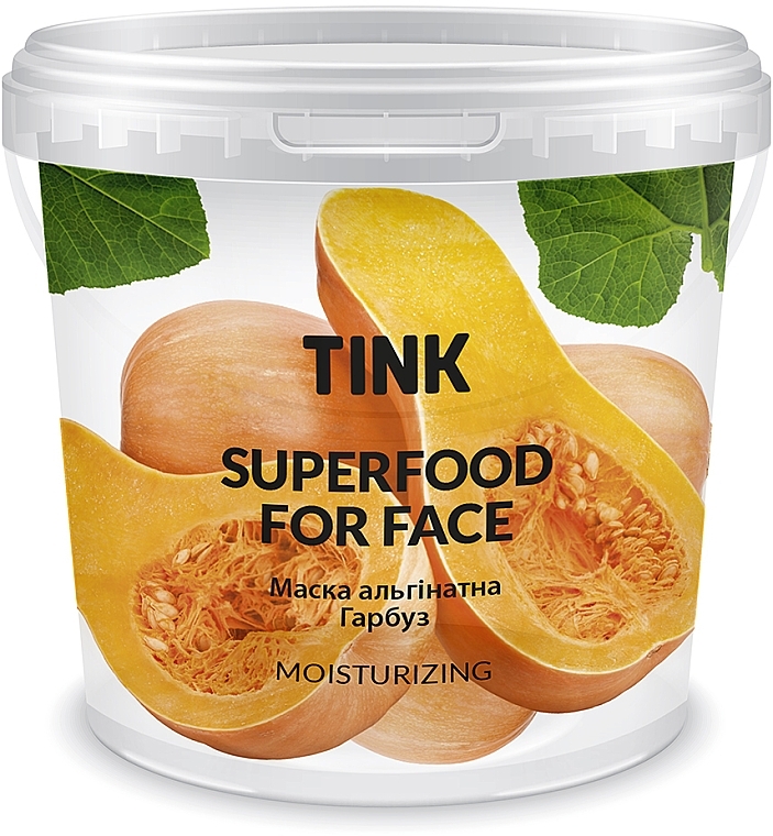 Moisturizing Alginate Mask 'Pumpkin' - Tink SuperFood For Face Moisturizing Alginate Mask — photo N1